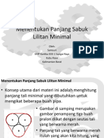 Menentukan Panjang Sabuk Lilitan Minimal