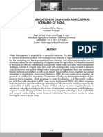 Role of Micro Irrigation in Changing Agricultural Scenario of India