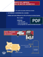 Procedimiento de Limpieza para Quema de Motor Hermetico