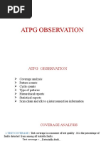 ATPG Observation