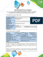 Guía de Actividades y Rúbrica de Evaluación - Paso 4 - Medidas Zoométircas y Fundamentos de Mejoramiento Animal PDF