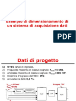 Esempio Di Dimensionamento Sistema Di Acquisizione Dati