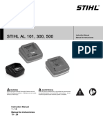 STIHL AL 101, 300, 500: Instruction Manual Manual de Instrucciones