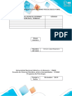 Informe Psicológico