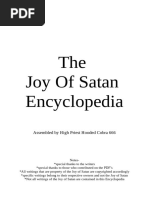 The Joy of Satan Encyclopedia: Assembled by High Priest Hooded Cobra 666