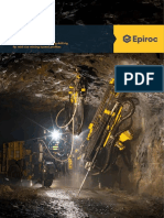 Cabletec M: Fully Mechanized Cable Bolting Drill Rig For Mid Size Mining Tunnel Profiles