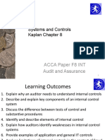 Systems and Controls Kaplan Chapter 8: Acca Paper F8 Int Audit and Assurance