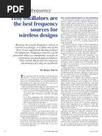 Why Oscillators Are The Best Frequency Sources For Wireless Designs