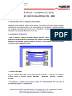 Guia Rapida Mindray BC-5800