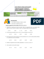 Guia 4 Varianza Desviacion Standar Coeficiente de Variación - Desviación Media