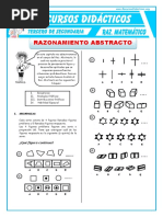 Ejerccios de Razonamiento Abstracto para Tercero de Secundaria