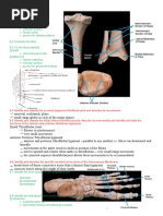 Anatomy Notes Physiotherapy