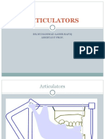 Articulators: DR - Muhammad Aamir Rafiq Assistant Prof