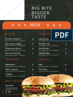 Burger Menu