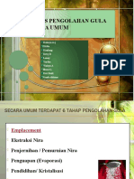 Ppt. Pengolahan Gula Secara Umum