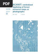 SCANIT: Centralized Digitizing of Forest Resource Maps or Photographs