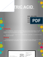 Nitric Acid: Name - Rahul .R.Mali ROLL - NO-49 Class - 3 BMHS (2015) Guided - DR .S.N. Doshi Mam