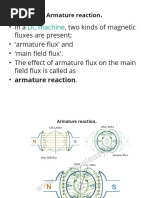 Armature Reaction of DC Generator