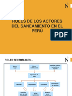 2 Roles y Actores en Saneamiento