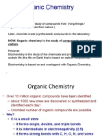 Organic Chemistry: NOW: Organic Chemistry Is The Study of Compounds Containing Carbon