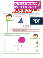 Propiedades de Los Polígonos Regulares para Quinto de Primaria