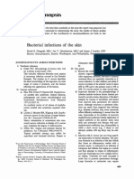 Periodic Synopsis: Bacterial Infections of The Skin