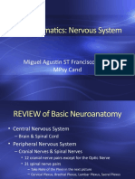 Psychosomatics: Nervous System: Miguel Agustin ST Francisco, RPM, Mpsy Cand