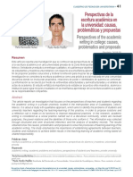 Perspectivas de La Escritura Academica PDF