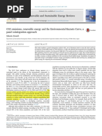 Zoundi (2017) CO2 Emissions, Renewable Energy and The Environmental Kuznets Curve PDF