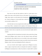 I. Title: Tax Refund Case of Philippine Airlines On Its Imported Cigarettes, Wines, and Liquors