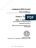 Ipcc Tax Practice Manual PDF