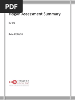 Sample - Hogan Summary Report - Selection PDF