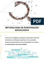 Metodologias Da Investigação Sociológica - LEYA