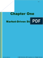 Chapter One: Market-Driven Strategy