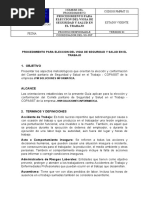 Procedimiento para Eleccion Del Vigia de Seguridad y Salud en El Trabajo