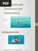 Ahogamiento (Lesiones Por Inmersión)