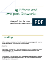 Loading Effects and Two-Port Networks Week 5 - 6