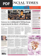 M&A Madness Women Gamers Toyota's Turnround: Greece To Withhold 300m Loan Repayment in Show of Defiance