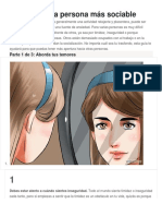 WikiHow!Cómo Ser Una Persona Más Sociable