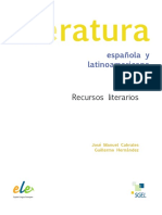 RECURSOS LITERARIOS Literatura ELE PDF