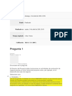 Evaluación Clase 3 DIPLOMADO DIRECCION PROYECTOS