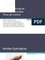 Heridas Quirúrgicas, Herias Infectadas, Toma de Cultivo