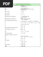 Stair Well Pressurization Calculation Stairwell No. 2 Tower-7 (3rd Basement To Ground Floor)