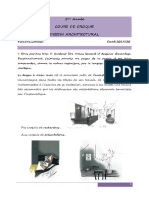 Cours de Croquis - Première Année Architecture D'intérieur