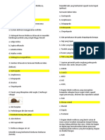 Latihan Soal - Mollusca