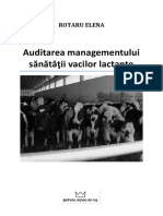 Auditarea Managementului Sănătăţii Vacilor Lactante - Elena Rotaru PDF