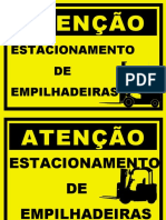 Estacionamento de Empilhadeiras (Salvo Automaticamente)