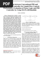 Comparison Between Conventional PID and Fuzzy Logic Controller