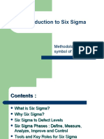 Introduction To Six Sigma: Methodology and Symbol of Quality