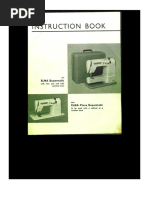 Elna Supermatic Manual PDF